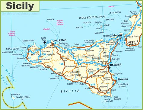 list of towns in sicily.